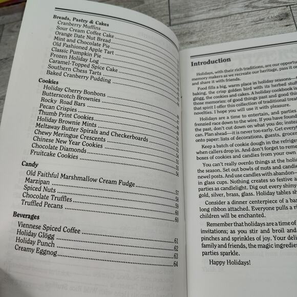 Holiday Entertaining Cookbook Booklet 1991 Vintage by Polly Clingerman - Picture 4 of 10